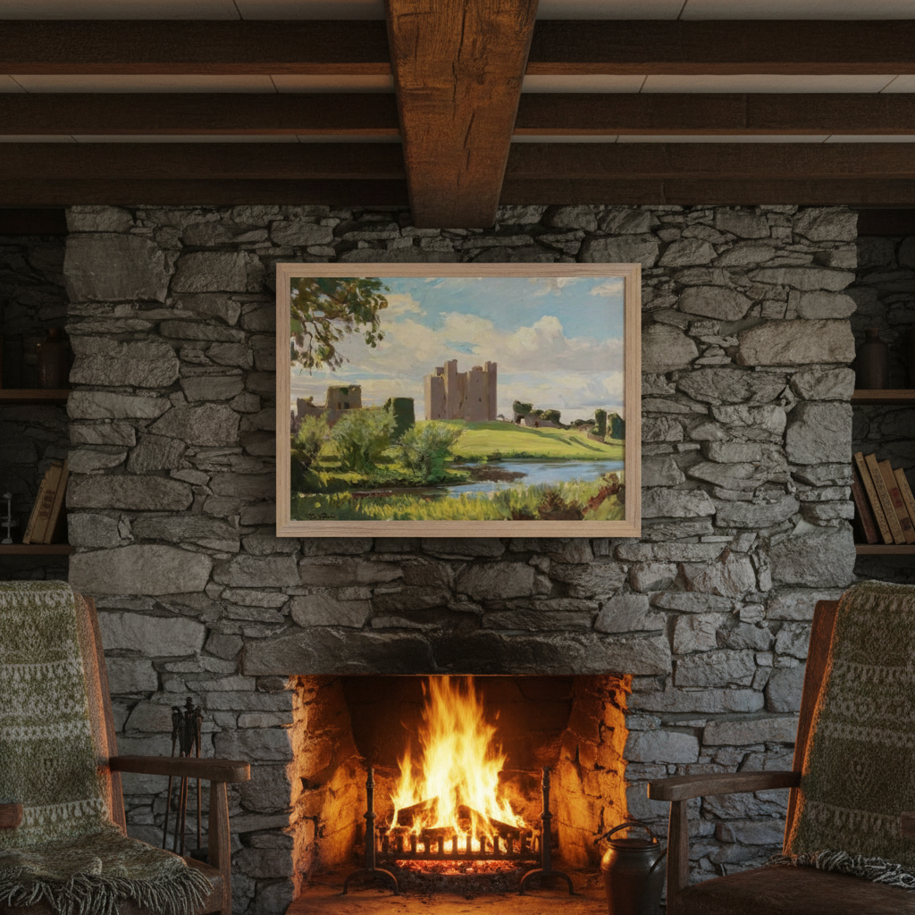 Trim Castle (1938) – Dermod O’Brien | Collector’s Edition Fine Art Print