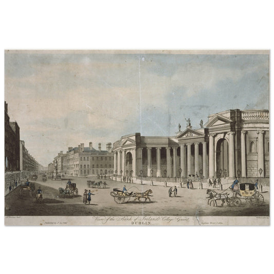 Bank of Ireland, College Green – Archival print – Irish wall art print | Buy Irish Art