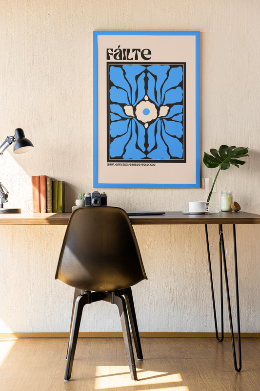 Fáilte - Welcome Irish / Gaeilge Art Print