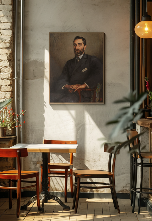 Roger Casement by Irish Artist Sarah Henrietta Purser Art Print