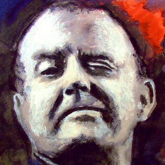 Christy Moore Irish folk legend framed art print Gallery Edition