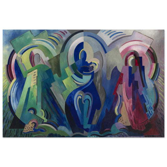 The Virgin of Éire by Mainie Jellett – unframed museum-quality Irish Modernist art print