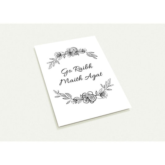 Go Raibh Maith Agat Thank You Pack of 10 cards