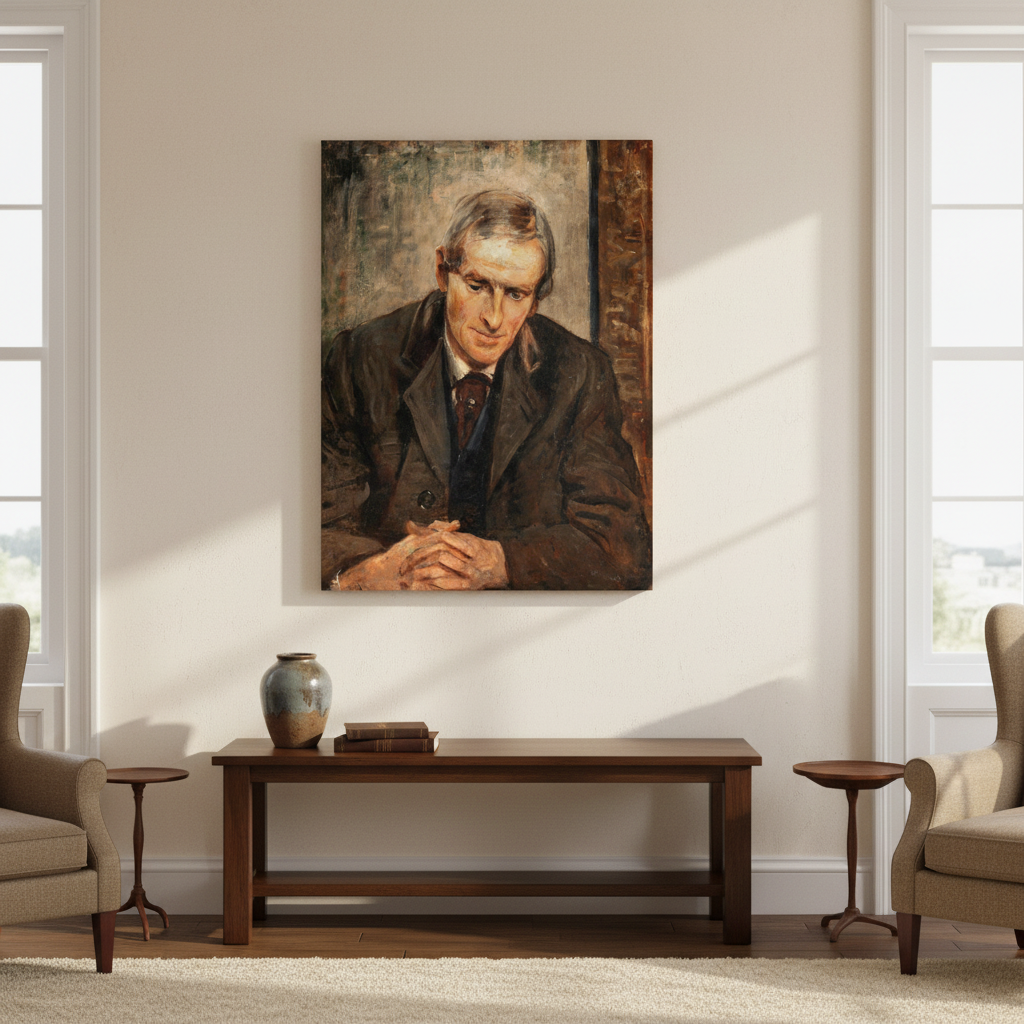 Portrait of Jack B. Yeats – Sarah Purser Print