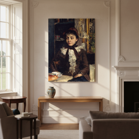 Le Petit Déjeuner (1881) – Sarah Purser Art Print