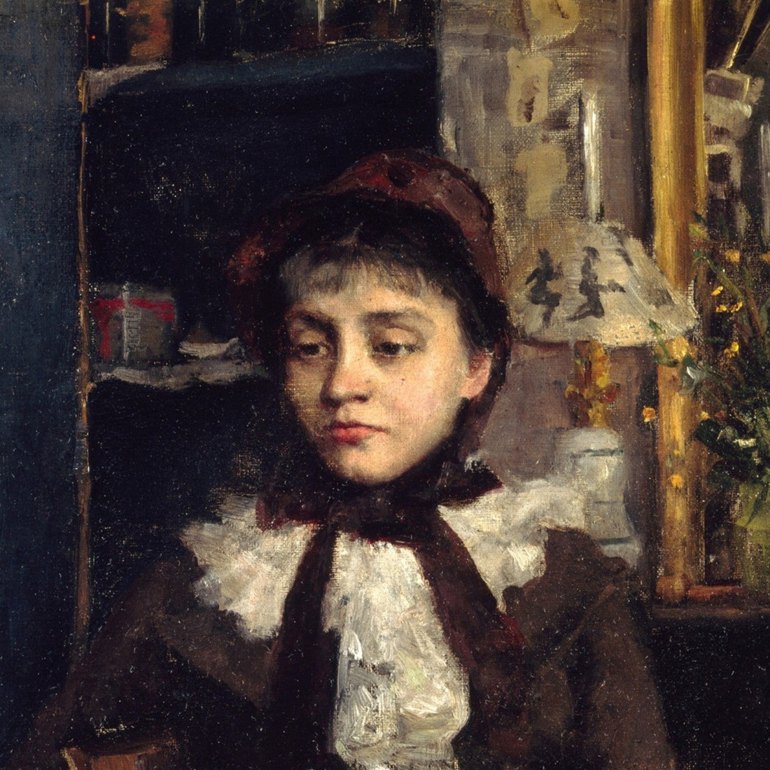 Le Petit Déjeuner by Sarah Purser, 1881, National Gallery of Ireland