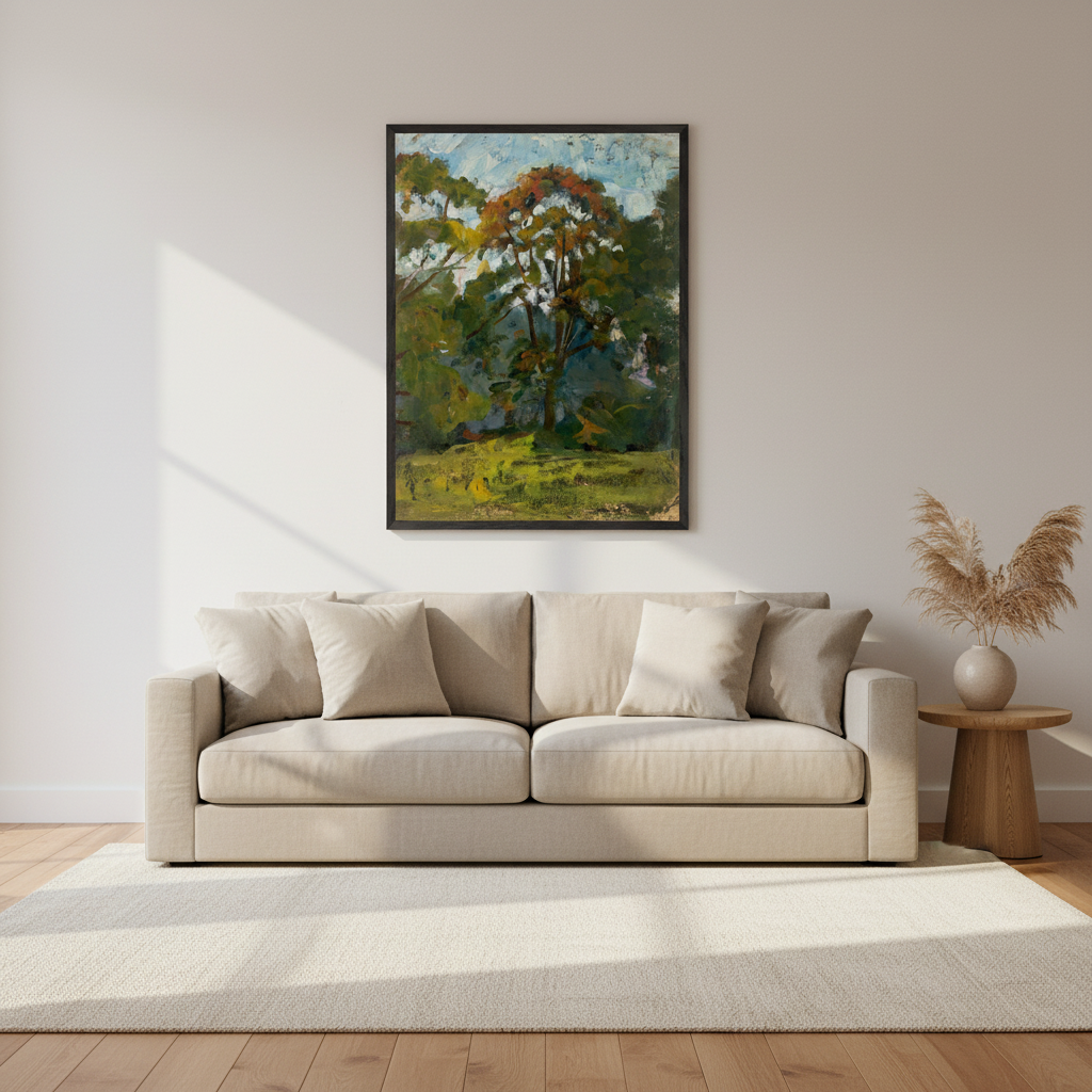 Sketch of Trees — Clare Marsh | Irish Art Print