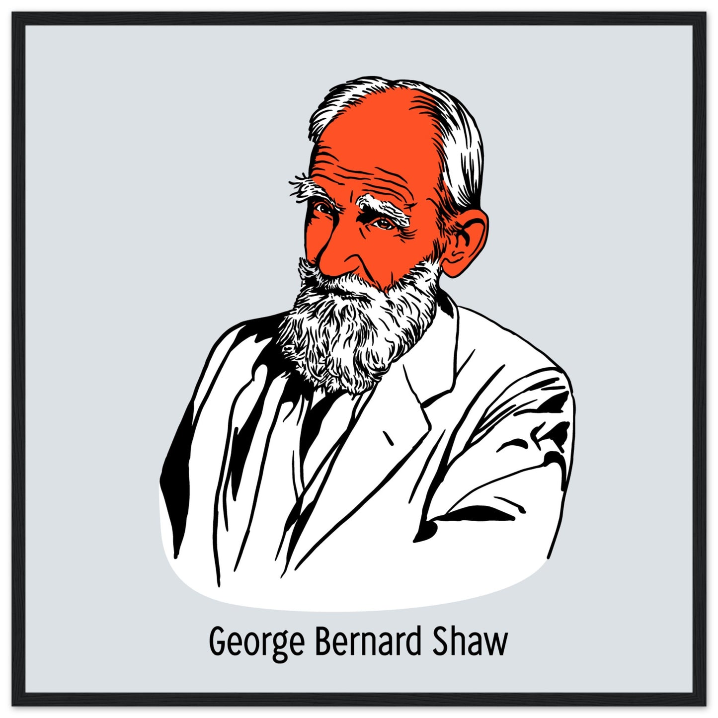 George Bernad Shaw Print