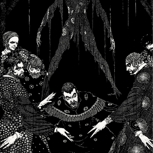 Walled the Monster (1923) – Harry Clarke | Poe's Black Cat