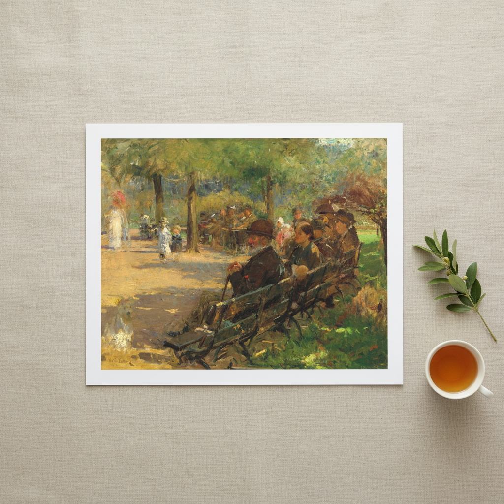In St Stephen's Green — Walter Osborne Irish Art Print