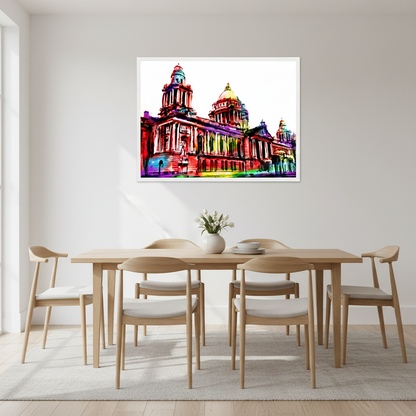 Belfast City Hall – Ó Maoláin | Irish Art Print