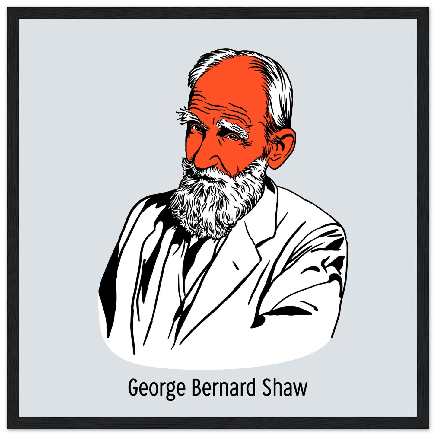 George Bernad Shaw Print