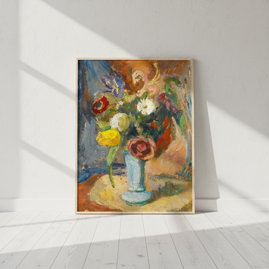 Still Life with Flowers – Roderic O'Conor Framed Art Print