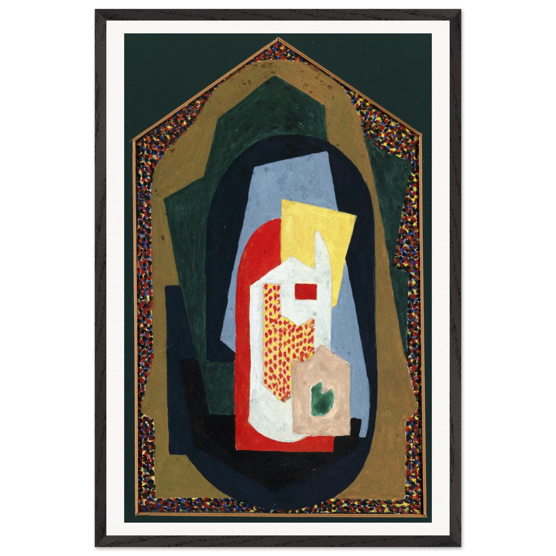 Decoration (1923) by Mainie Jellett - Irish modernist wall art print