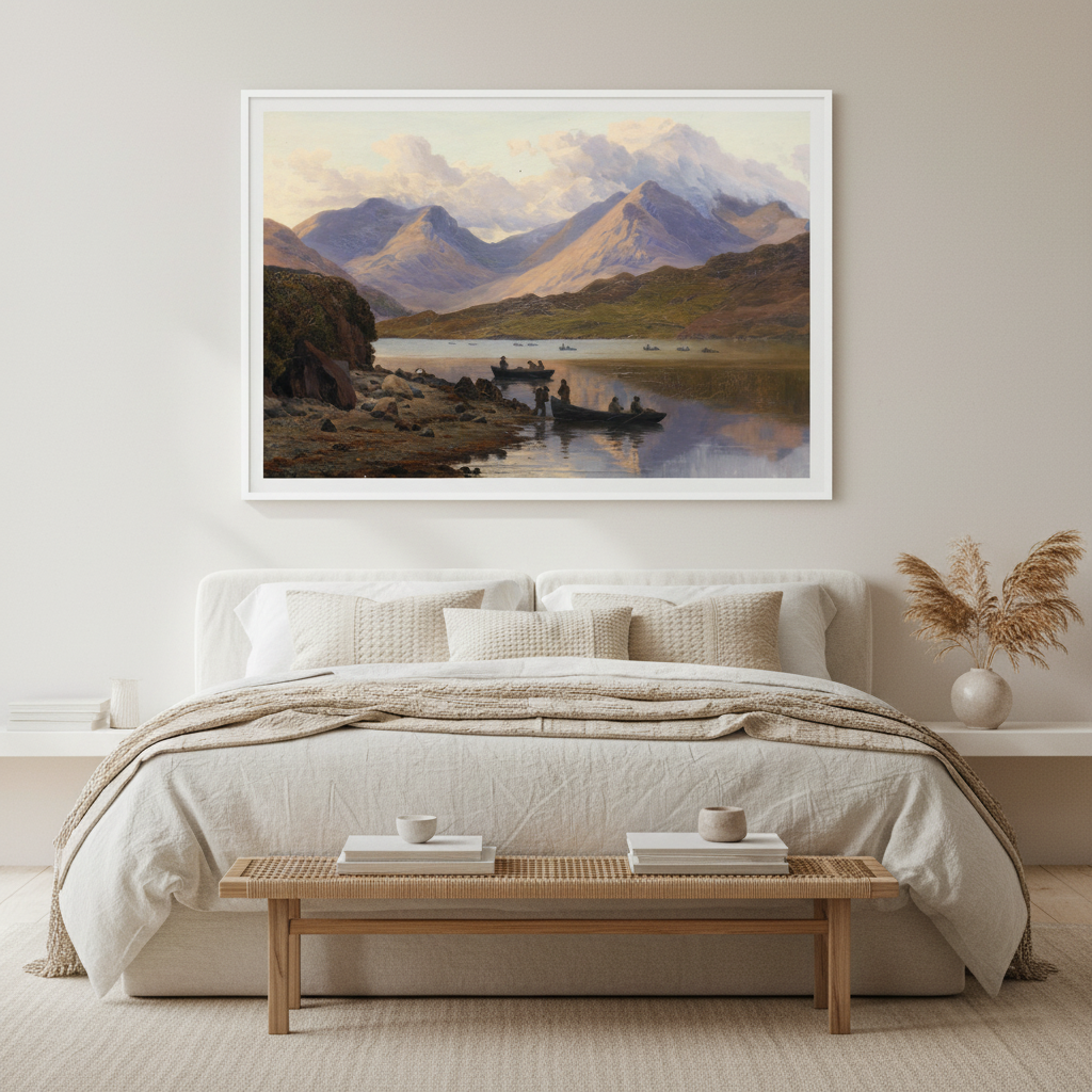 A View of the Killaries – Bartholomew Colles Watkins Print