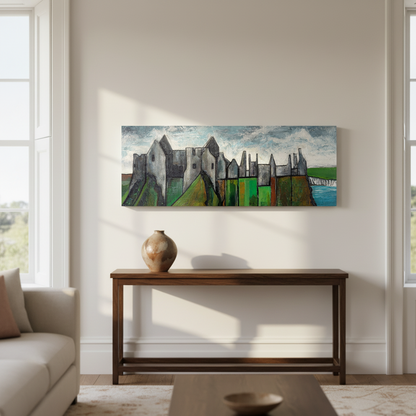 Dunluce Castle – Ó Maoláin | Irish Art Print — art print