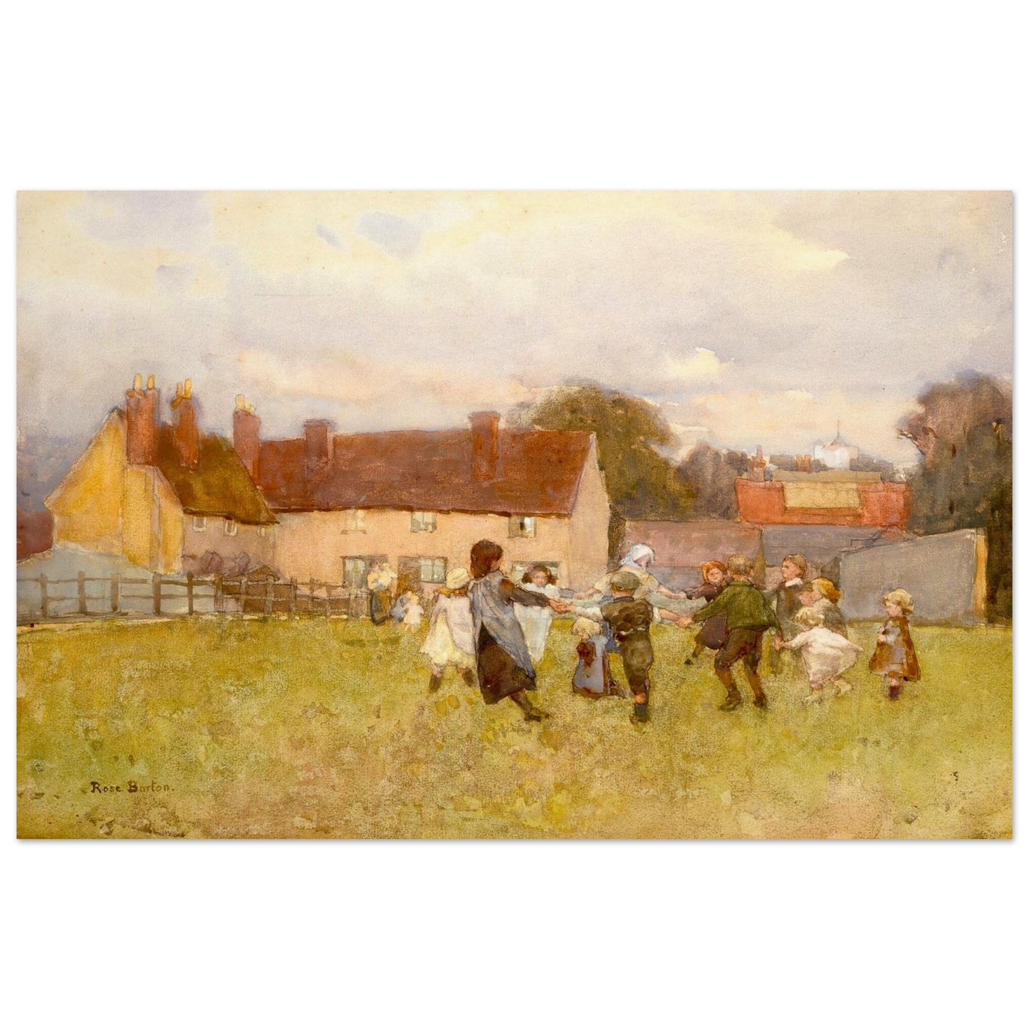 Here We Dance, Lubin Lubin by Rose Barton – unframed archival print, small size