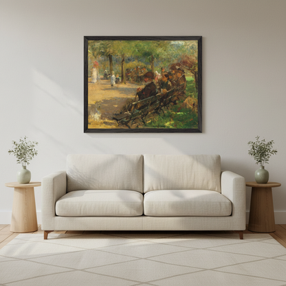 In St Stephen's Green — Walter Osborne Irish Art Print