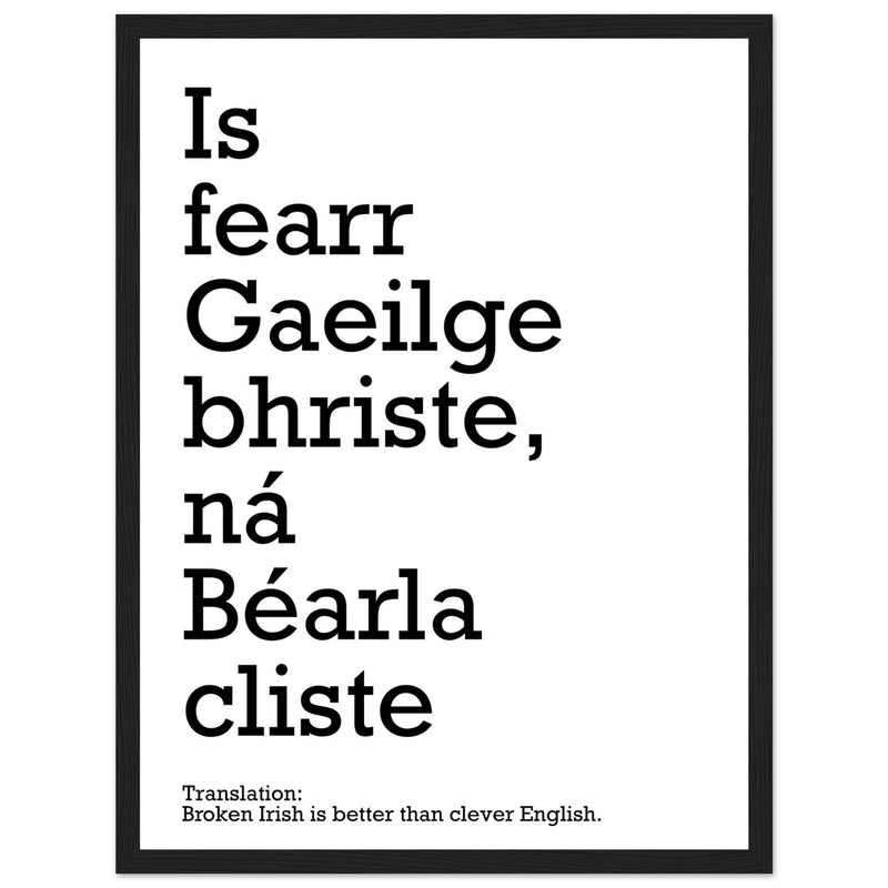 Irish Proverbs & Seanfhocail