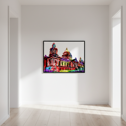 Belfast City Hall – Ó Maoláin | Irish Art Print