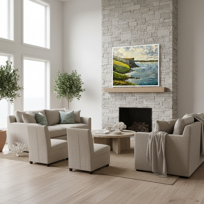 Murlough Bay & Fair Head, County Antrim – Irish Landscape Art Print