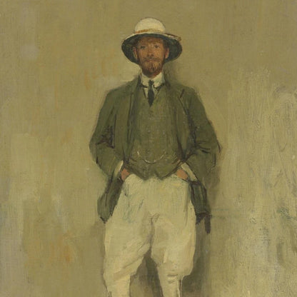 Portrait of Walter B. Harris (1906) John Lavery Irish Art Print. BuyIrishArt.com