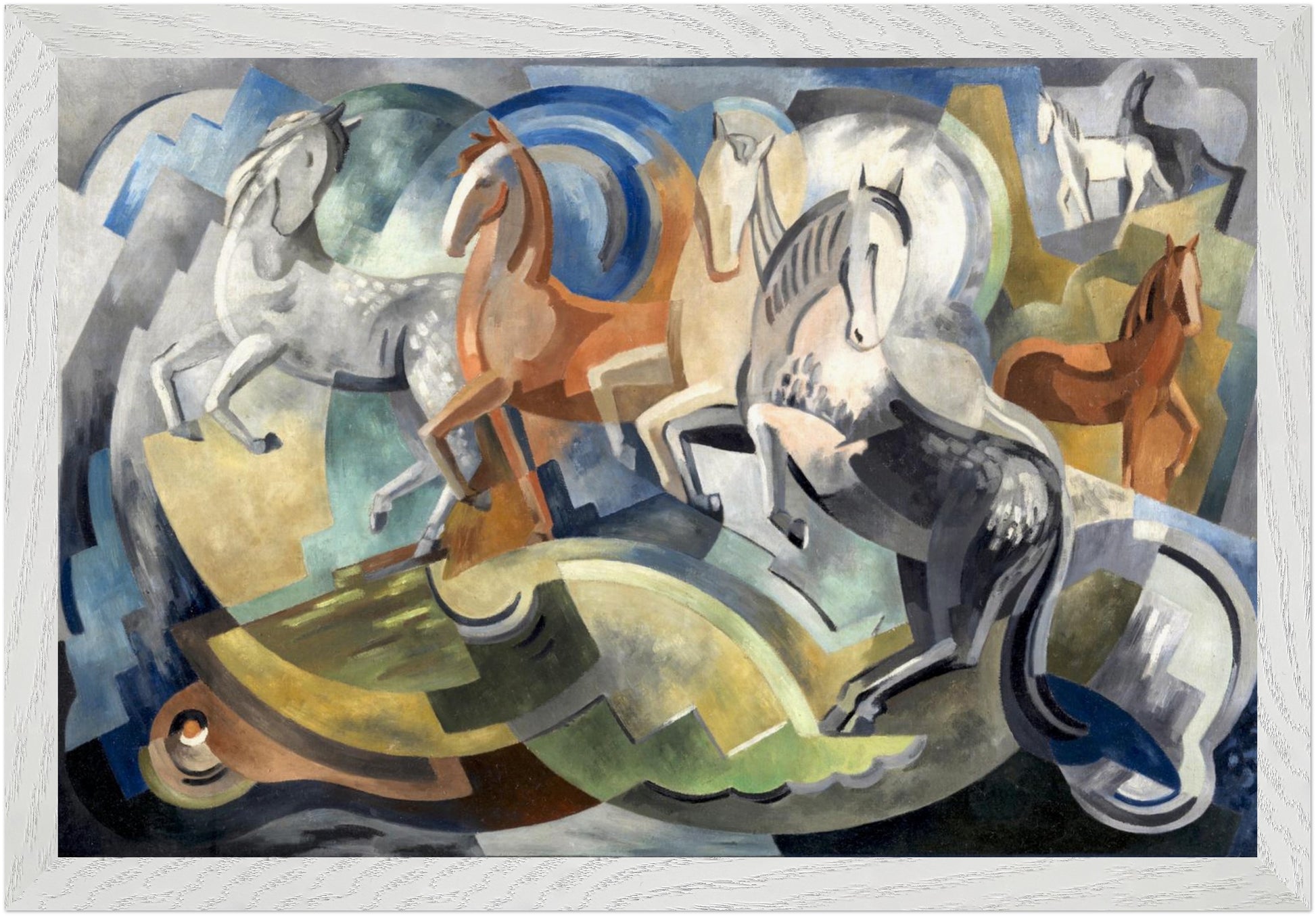 Achill Horses by Mainie Jellett | Irish Art Print – view 29 | Buy Irish Art