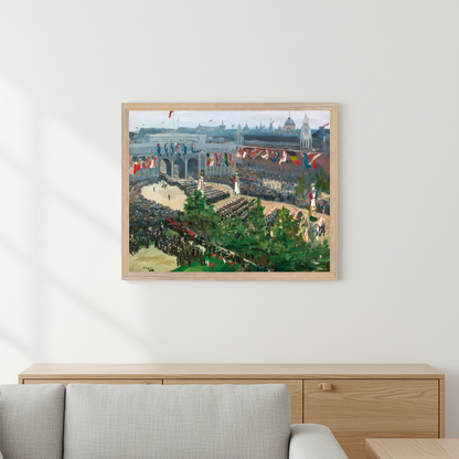 Admiralty Arch Victory Parade (1919) John Lavery Print 40x50 cm / 16x20″