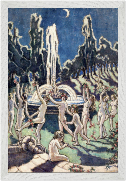 Nudes Dancing Round a Fountain – Mainie Jellett Irish Art Print