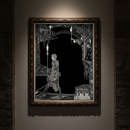 Myself No Power (1923) – Harry Clarke | Poe's William Wilson