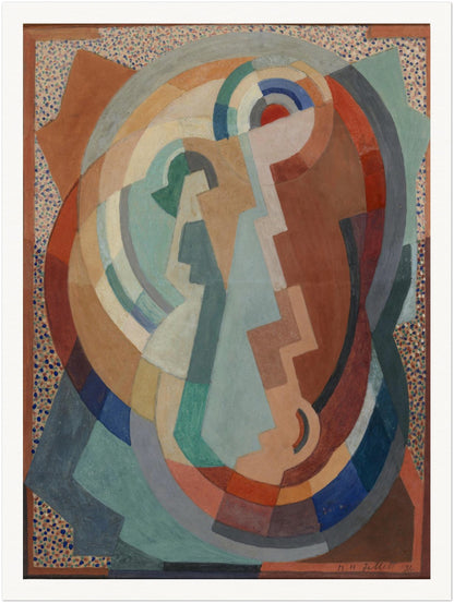 The Virgin and Child by Mainie Jellett – Irish Modernist Art Print