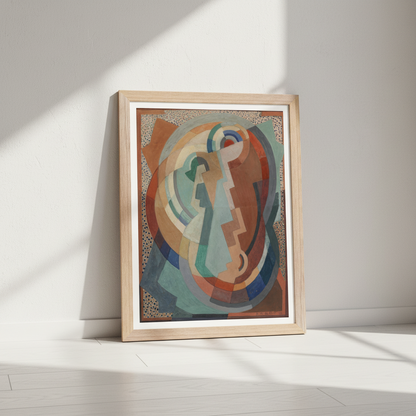 The Virgin and Child by Mainie Jellett – Irish Modernist Art Print