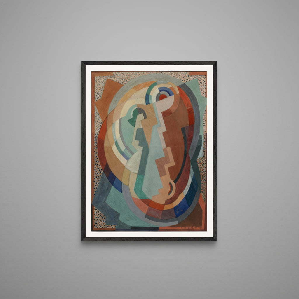 The Virgin and Child by Mainie Jellett – Irish Modernist Art Print