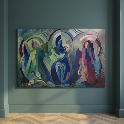 The Virgin of Éire (c.1943) – Mainie Jellett Canvas Print