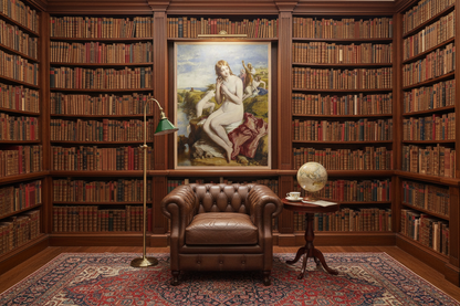 Bathers Surprised by Irish Artist William Mulready Art Print