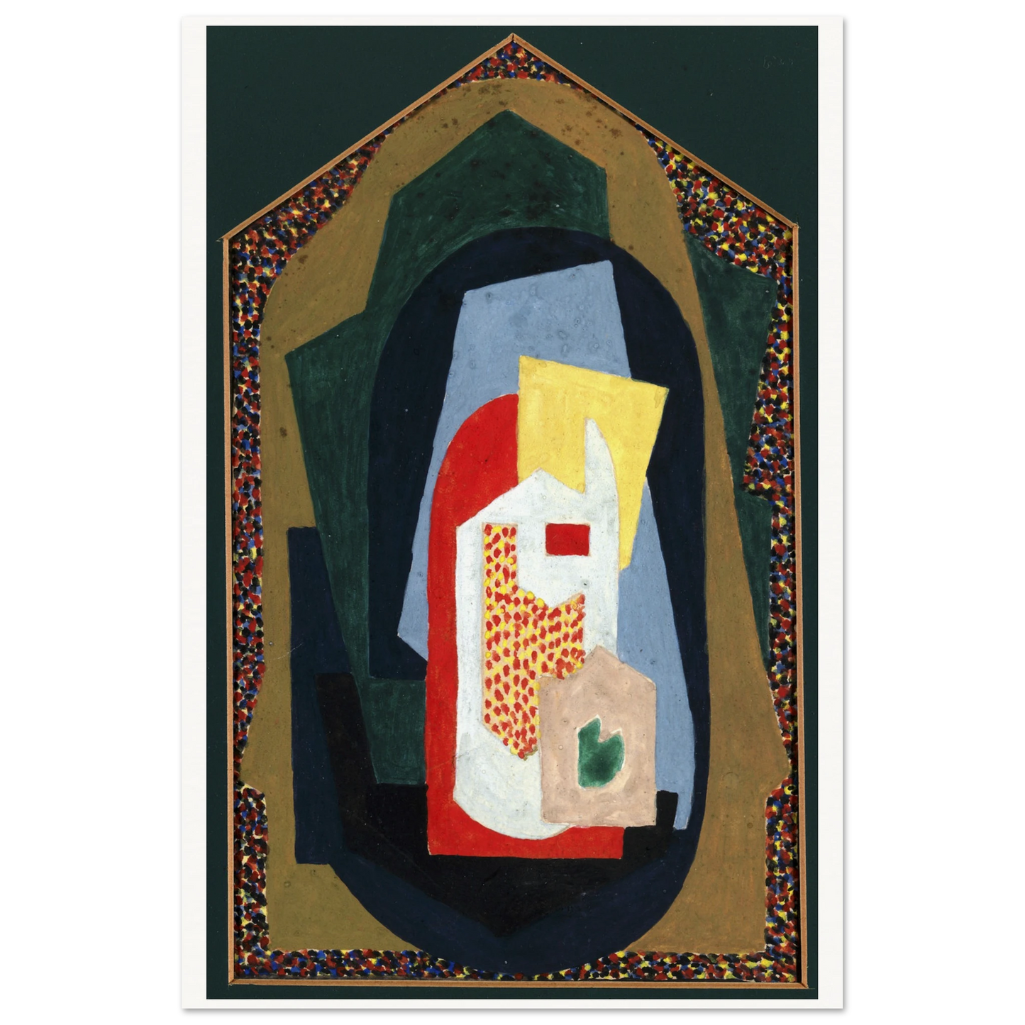 Decoration (1923) by Mainie Jellett - large format Irish abstract print