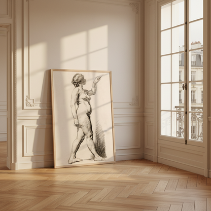 A Standing Female Figure – Sarah Henrietta Purser
