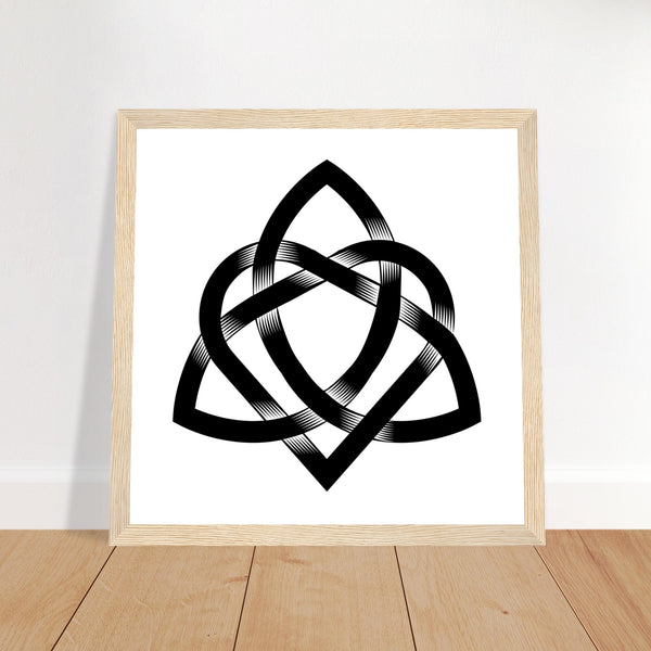 Celtic Heart Knot Art Print