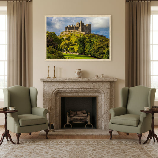 Rock of Cashel – Framed Irish Heritage Wall Art Print – view 6 | Buy Irish Art
