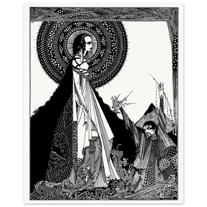 I Would Call Aloud 1923 by Harry Clarke unframed archival giclée fine art print on museum-quality matte paper