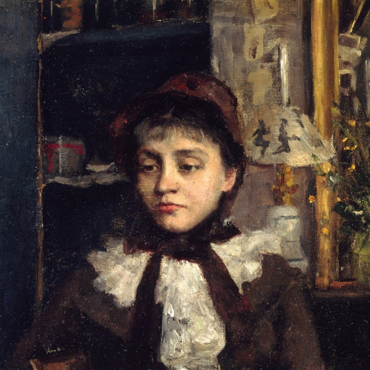 Le Petit Déjeuner (1885) by Irish artist Sarah Purser – Collector’s Edition fine art reproduction