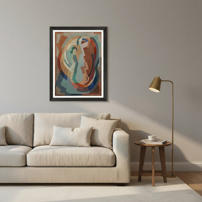 The Virgin and Child by Mainie Jellett – Irish Modernist Art Print